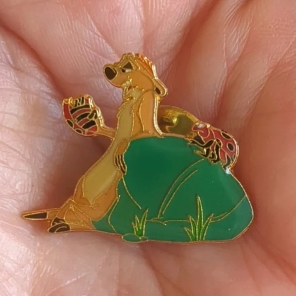 RARE Disney Lion King TIMON Pin Vintage 90’s